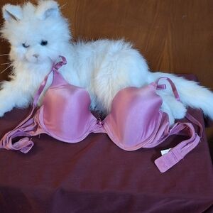 Satin Pink Women's Bra